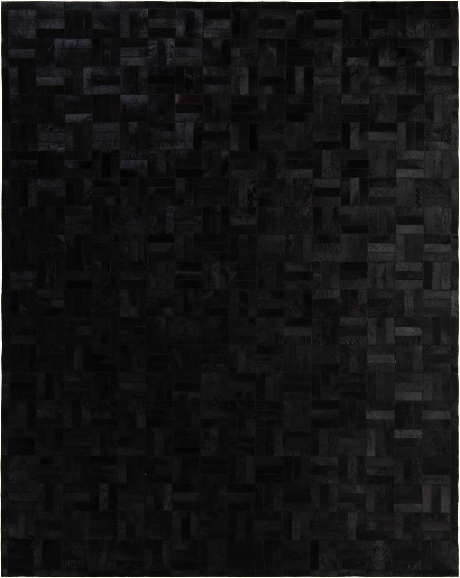  8' 2 x 10' 1 Cowhide - Patchwork Rug