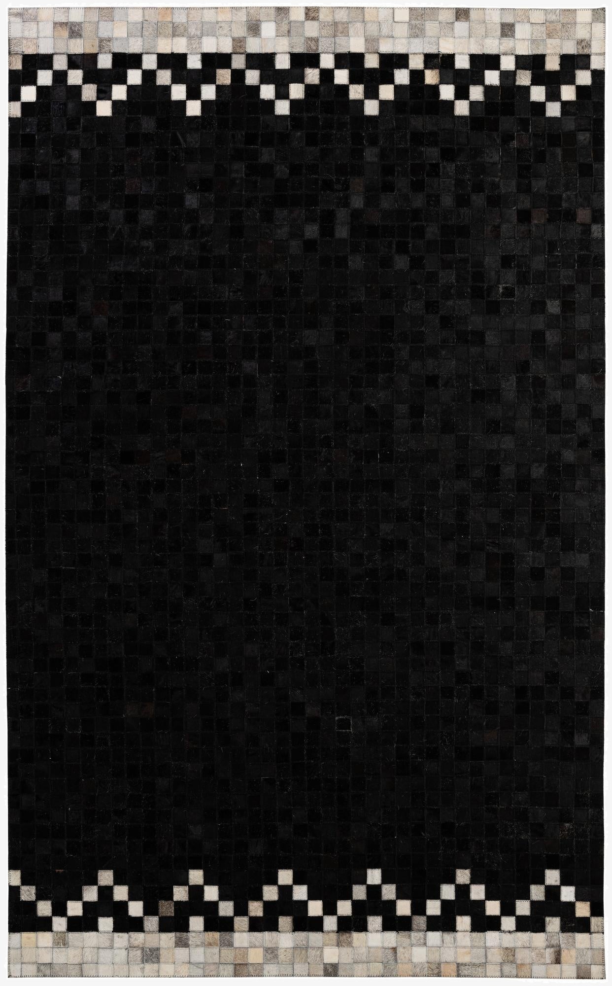  5' x 8' Cowhide - Patchwork Rug