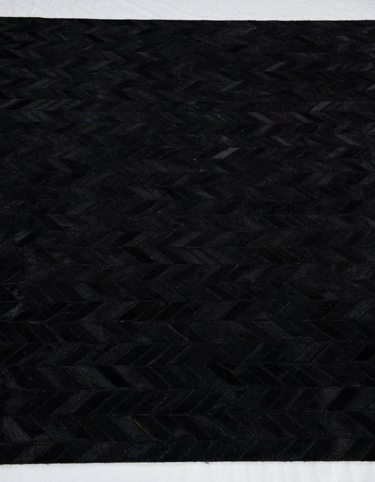 Detail image of  5' x 7' 10 Cowhide Leather Rug