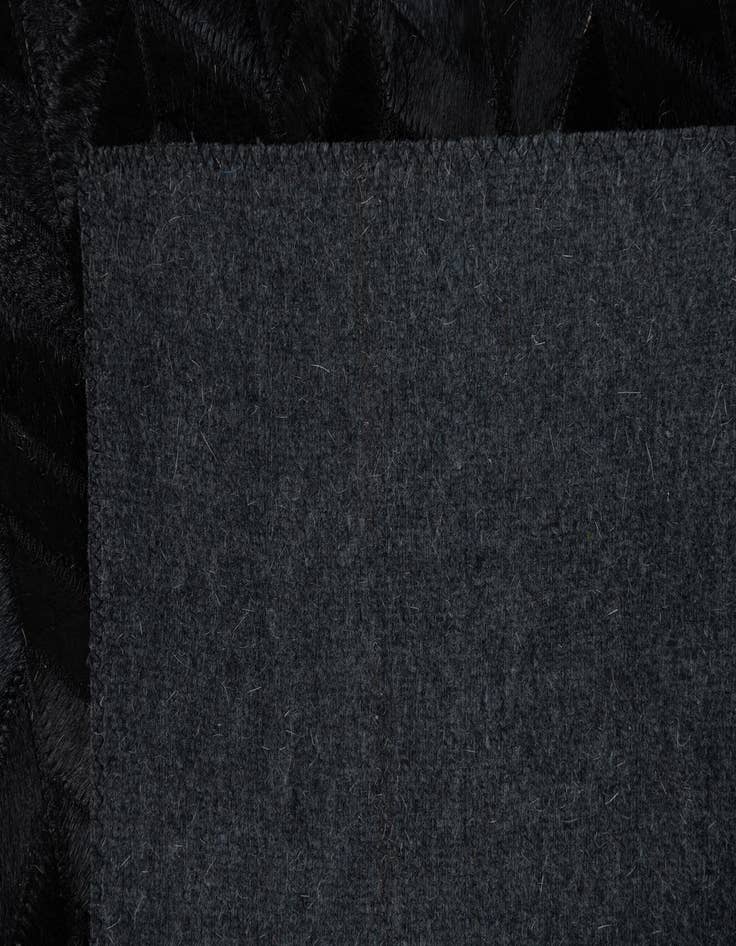 Detail image of  5' x 7' 10 Cowhide Leather Rug