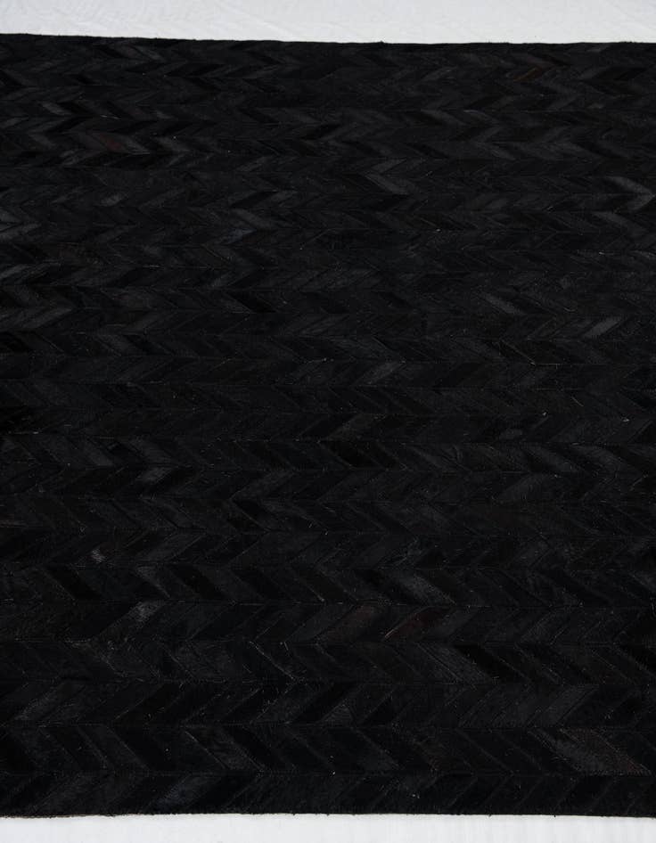 Detail image of  5' 1 x 8' Cowhide Leather Rug