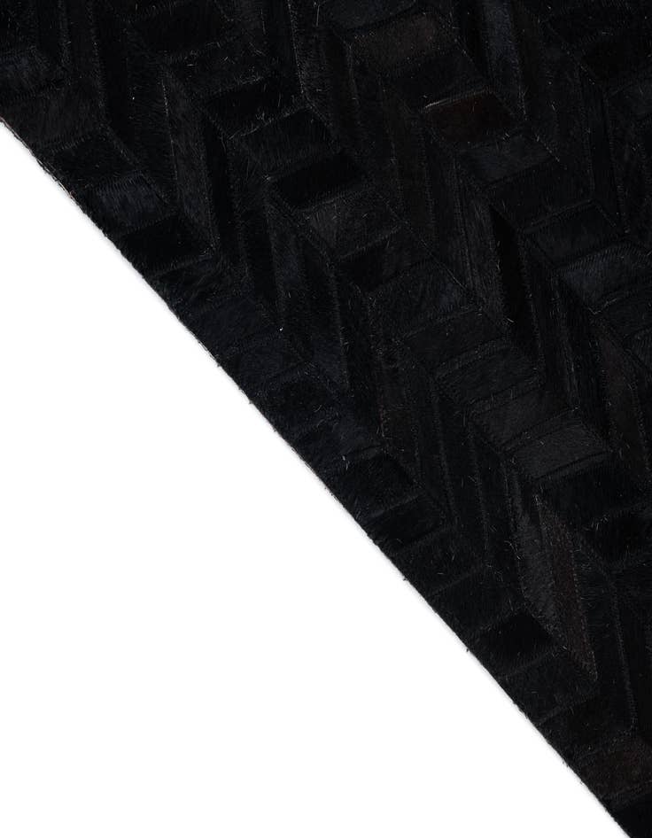 Detail image of  5' 1 x 8' Cowhide Leather Rug