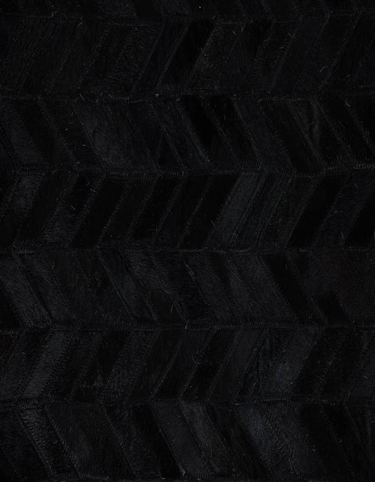 Detail image of  5' 1 x 8' Cowhide Leather Rug