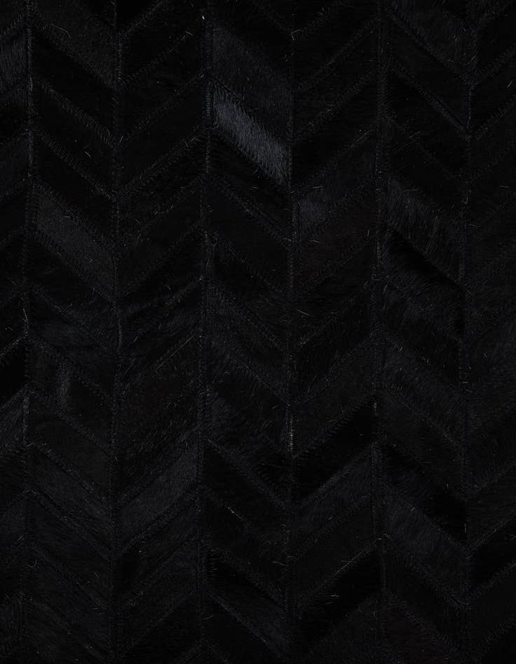 Detail image of  5' 1 x 8' Cowhide Leather Rug