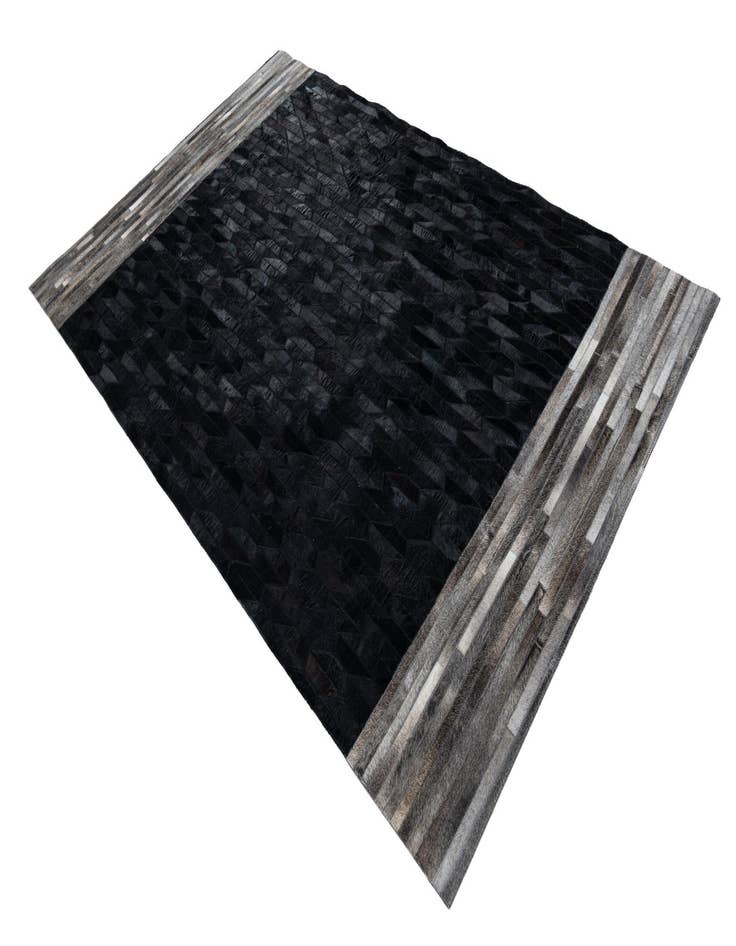 Detail image of  5' x 8' Cowhide Leather Rug