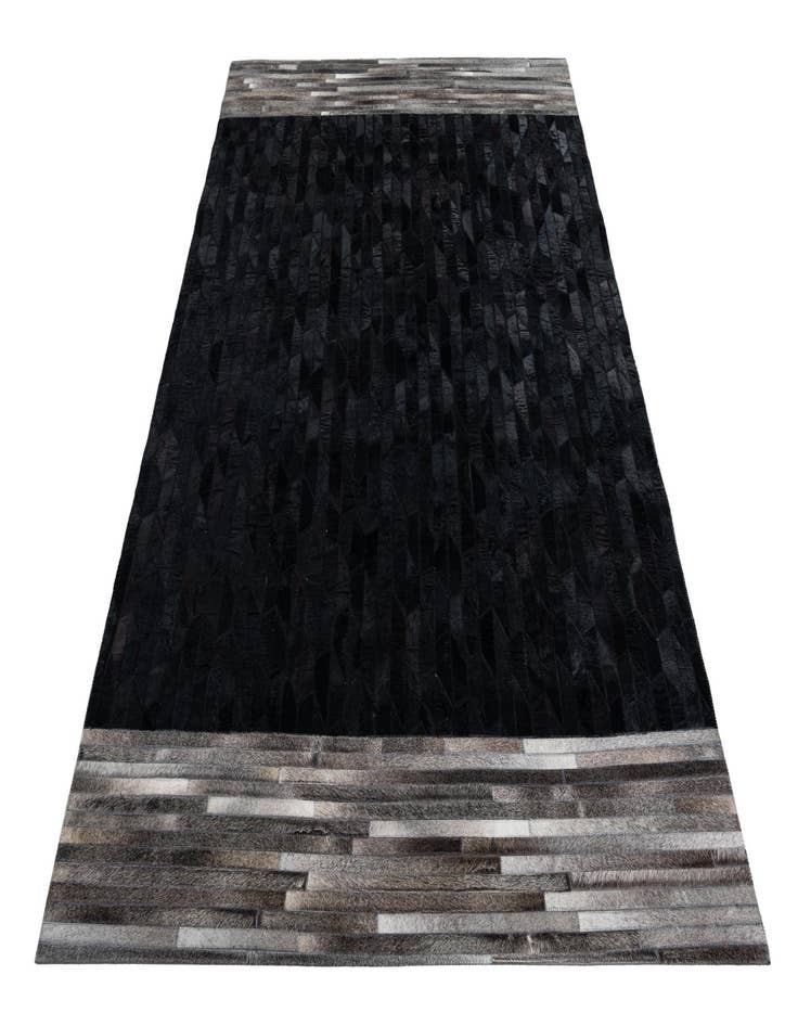 Detail image of  5' x 8' Cowhide Leather Rug