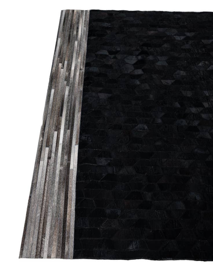 Detail image of  5' x 8' Cowhide Leather Rug