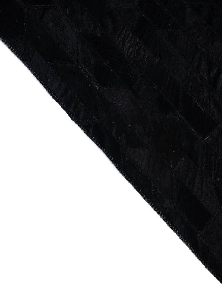 Detail image of  5' x 8' Cowhide Leather Rug