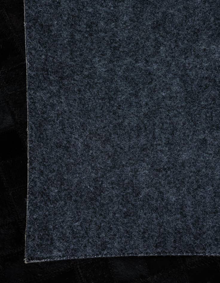 Detail image of  5' x 7' 10 Cowhide Leather Rug