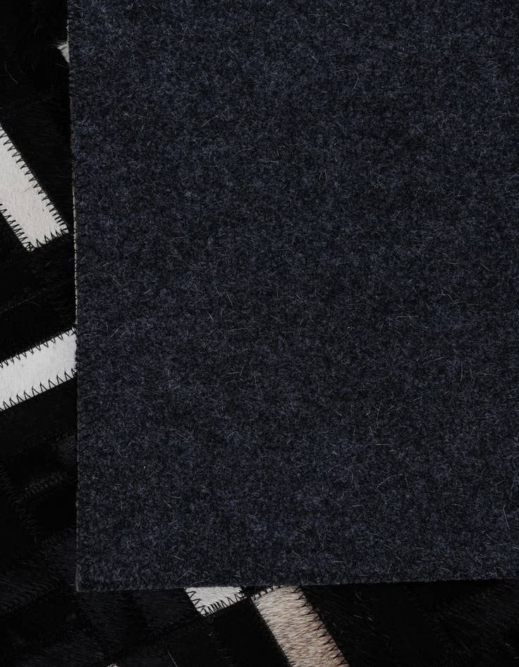 Detail image of  5' x 8' 1 Cowhide Leather Rug