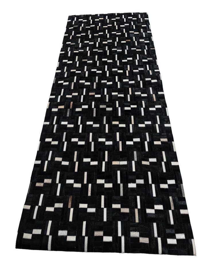 Detail image of  5' x 8' 1 Cowhide Leather Rug