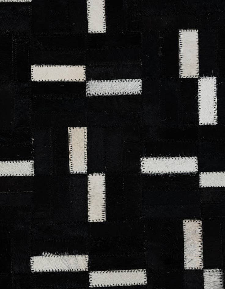 Detail image of  5' x 8' 1 Cowhide Leather Rug