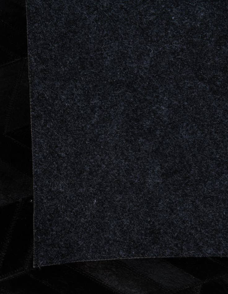 Detail image of 5' 1 x 8' Cowhide Leather Rug