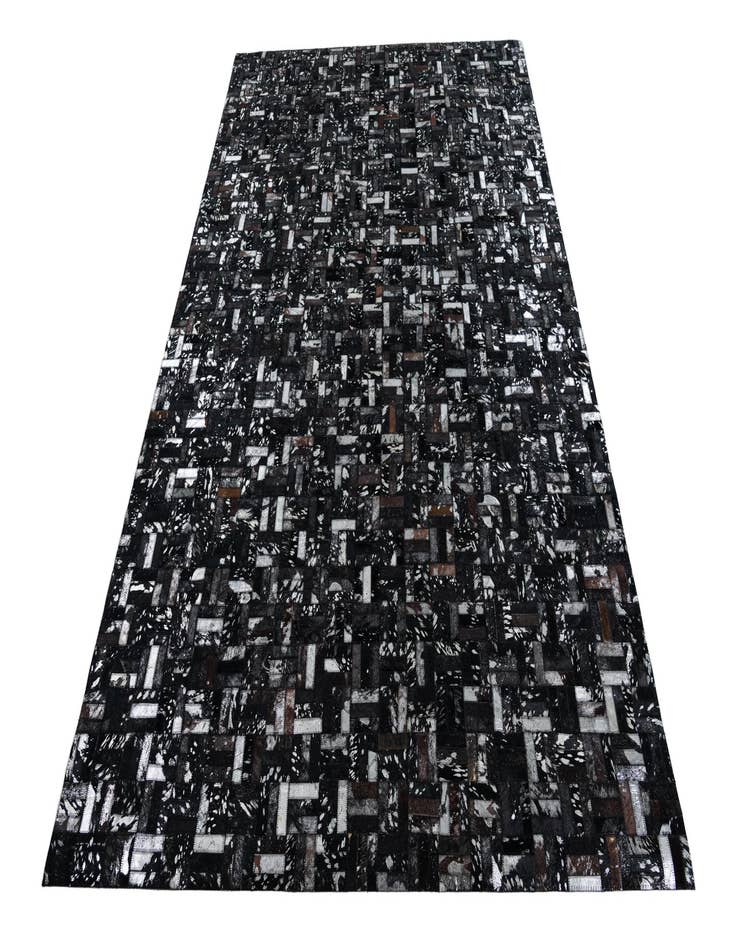 Detail image of  5' x 8' Cowhide Leather Rug