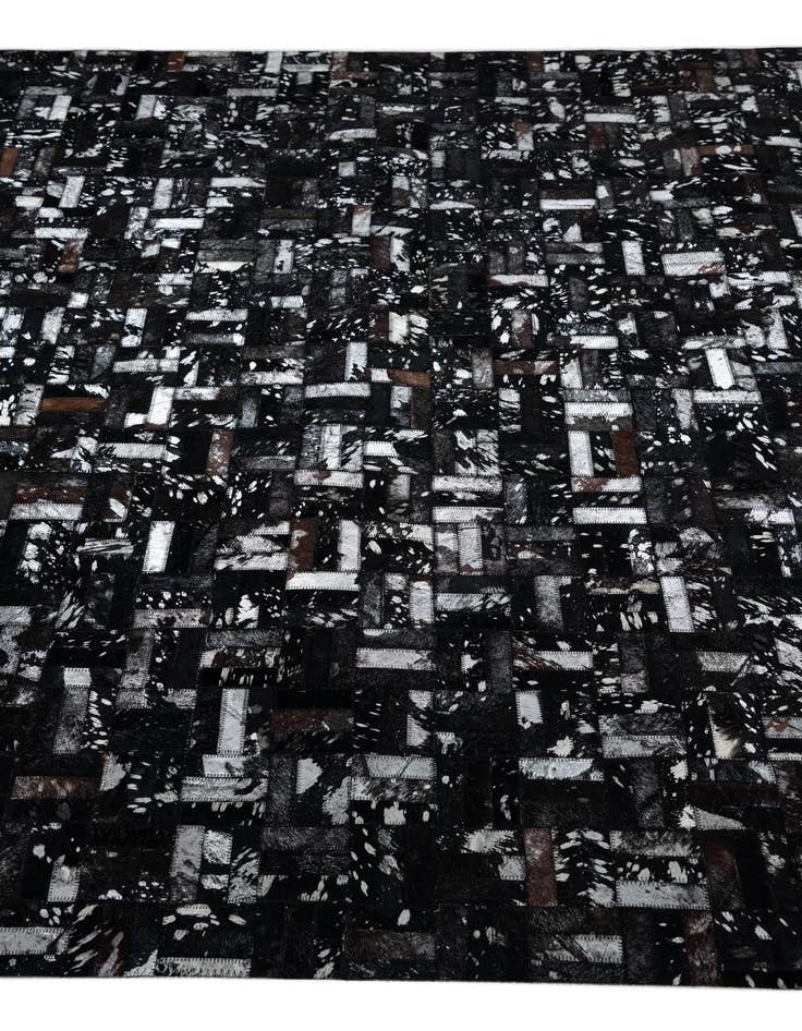 Detail image of  5' x 8' Cowhide Leather Rug