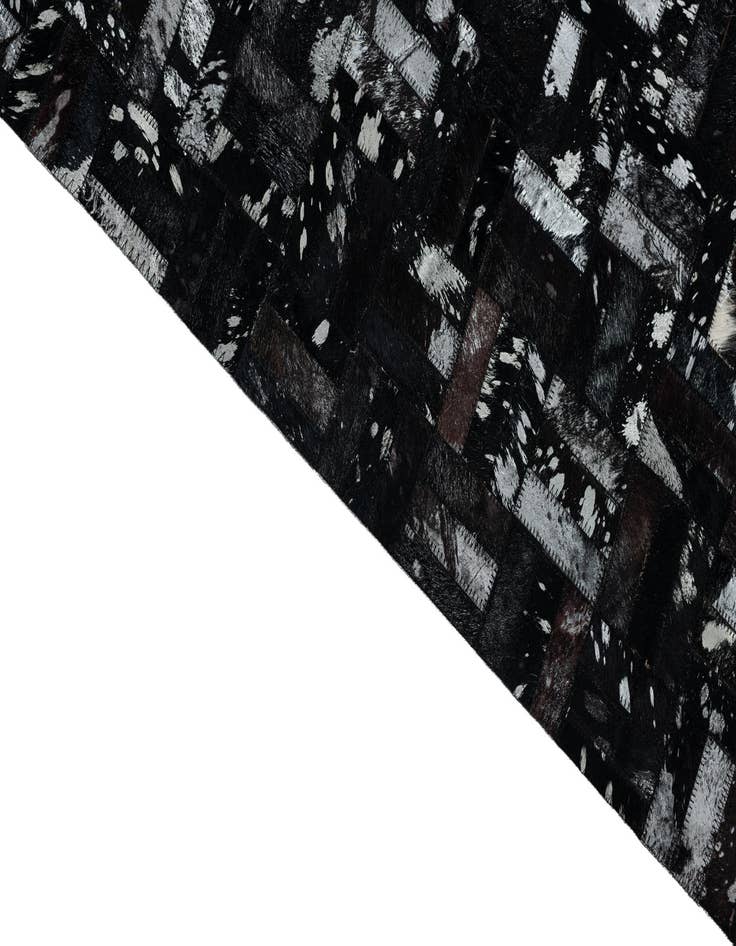 Detail image of  5' x 8' Cowhide Leather Rug