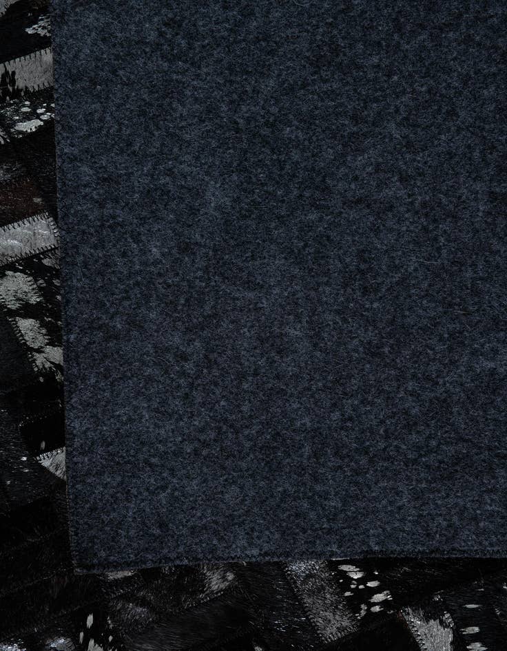 Detail image of  5' x 8' Cowhide Leather Rug