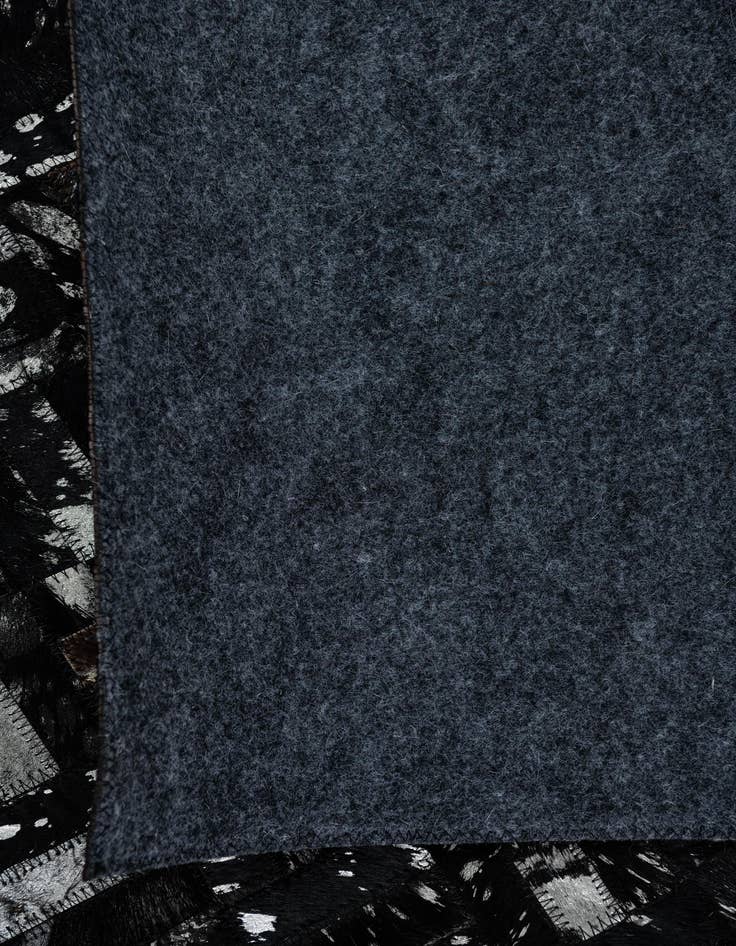 Detail image of  5' 1 x 8' Cowhide Leather Rug