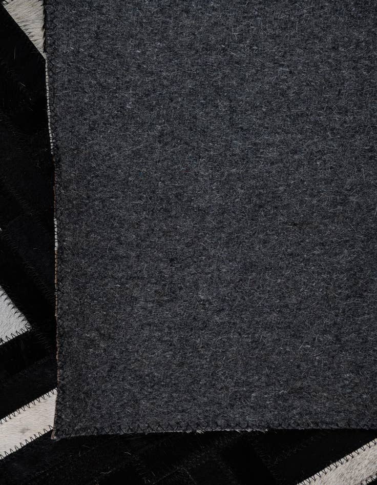 Detail image of  5' x 8' Cowhide Leather Rug