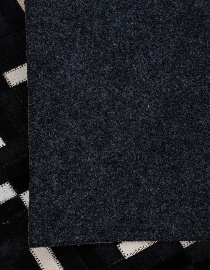 Detail image of  5' x 8' 2 Cowhide Leather Rug