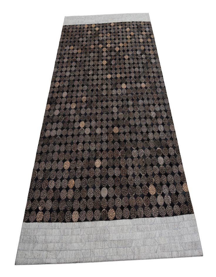 Detail image of  5' x 8' Cowhide Leather Rug