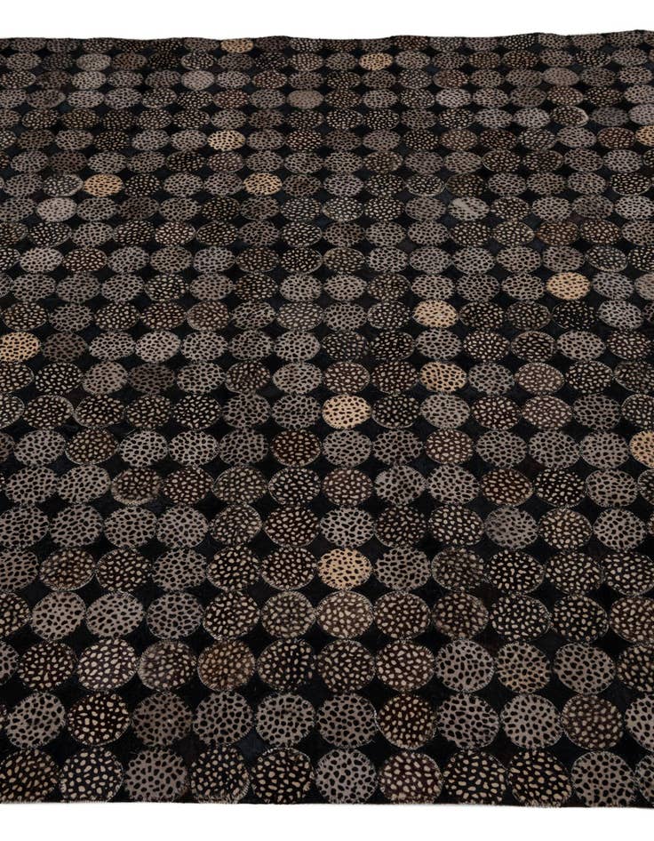 Detail image of  5' x 8' Cowhide Leather Rug