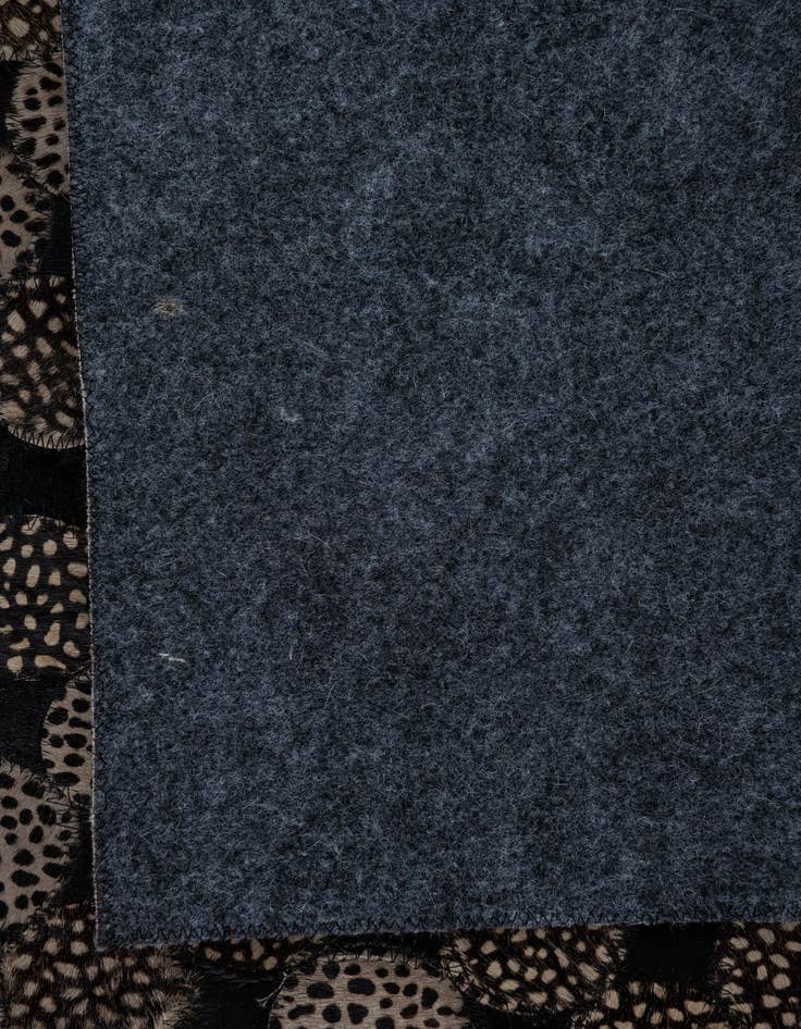 Detail image of  5' x 8' Cowhide Leather Rug