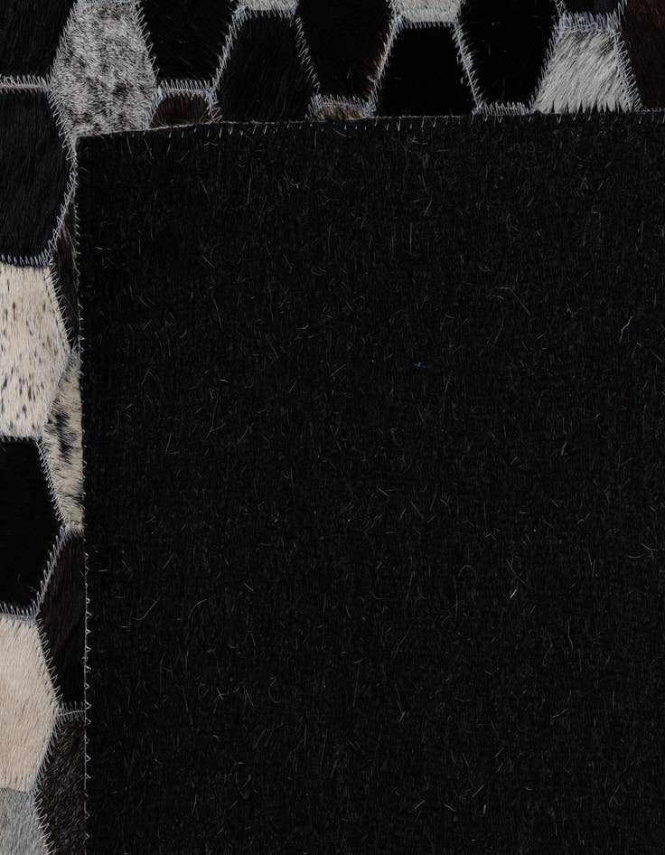 Detail image of  8' 1 x 10' 1 Cowhide Leather Rug