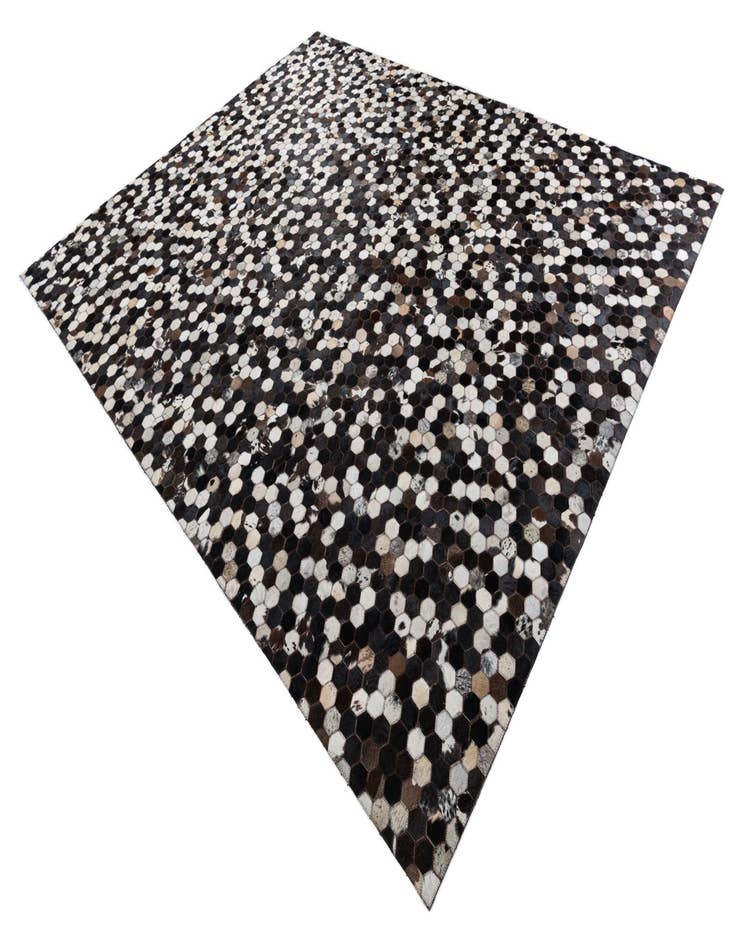 Detail image of  8' x 10' Cowhide Leather Rug