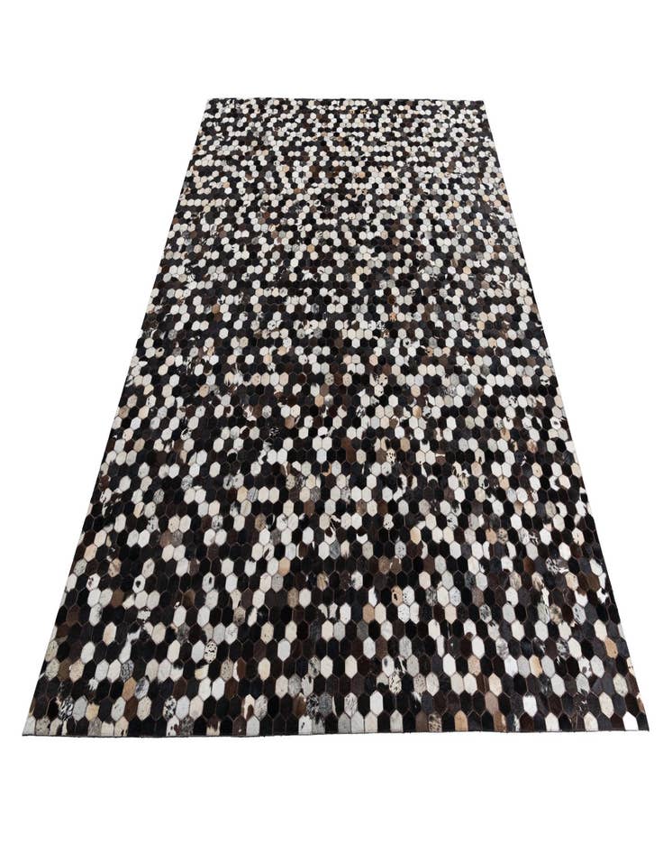 Detail image of  8' x 10' Cowhide Leather Rug