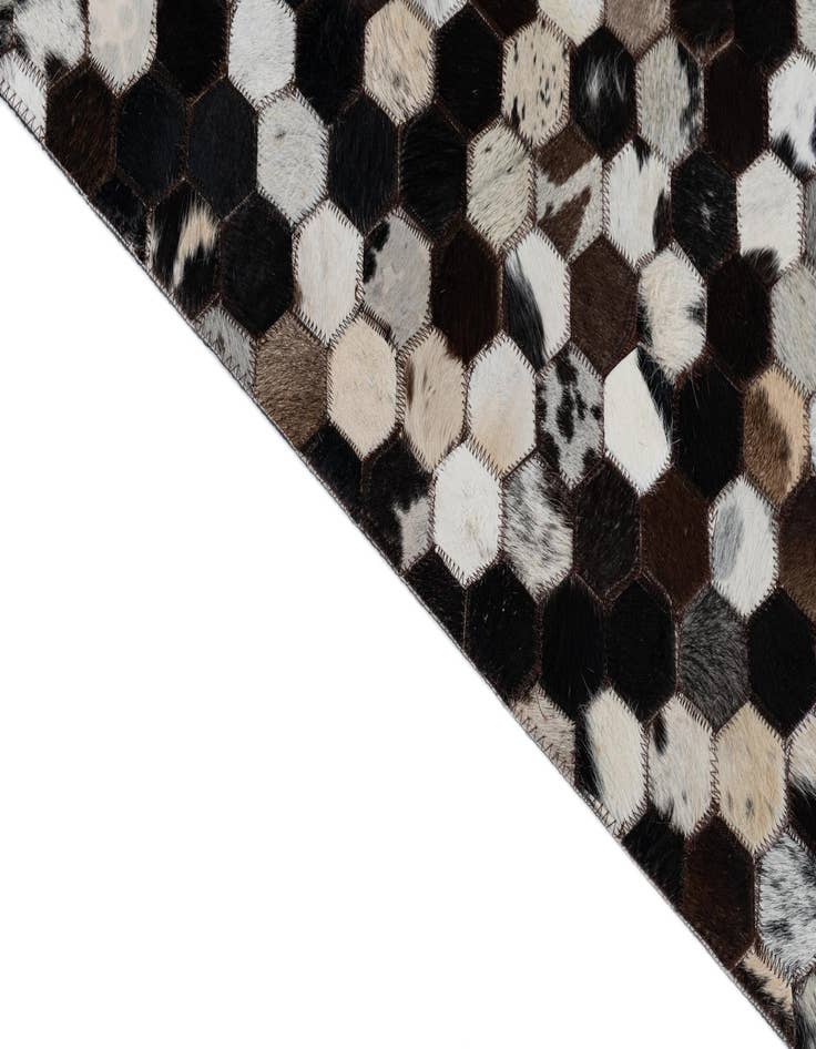 Detail image of  8' x 10' Cowhide Leather Rug