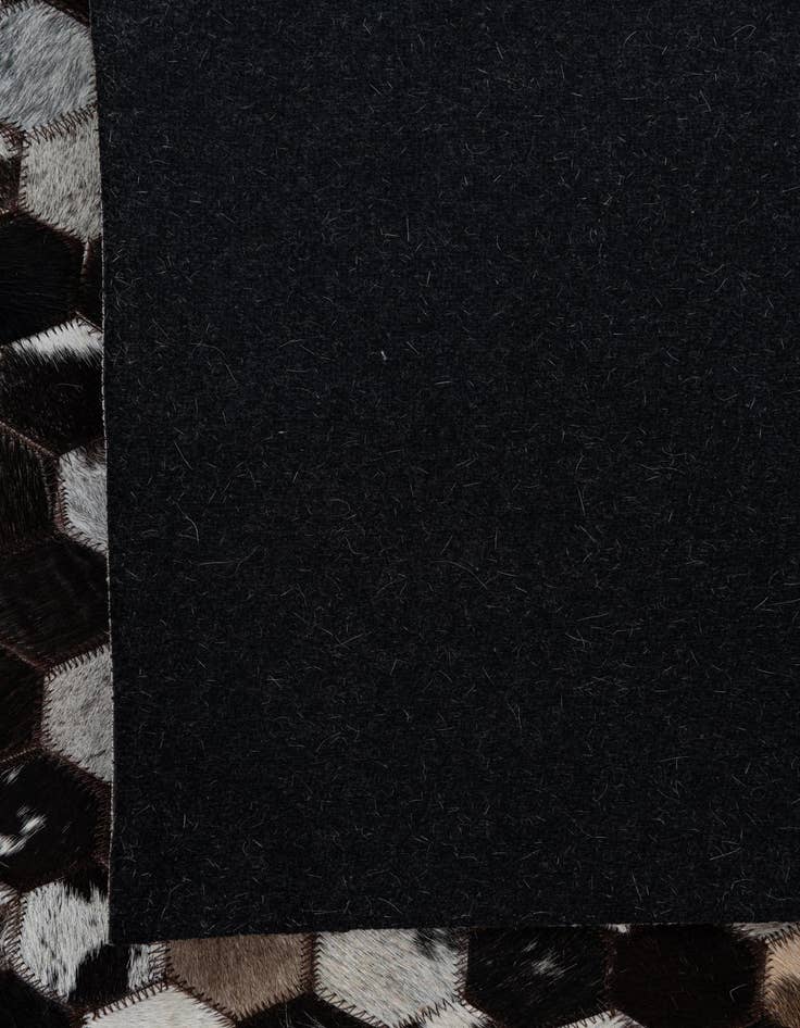 Detail image of  8' x 10' Cowhide Leather Rug
