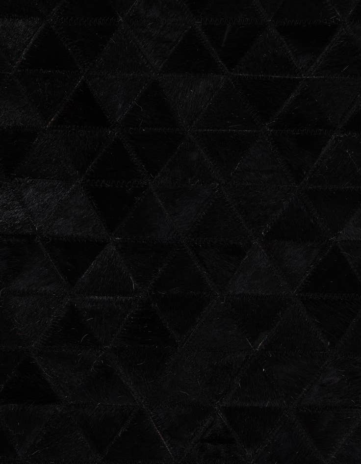 Detail image of  5' x 7' 10 Cowhide Leather Rug