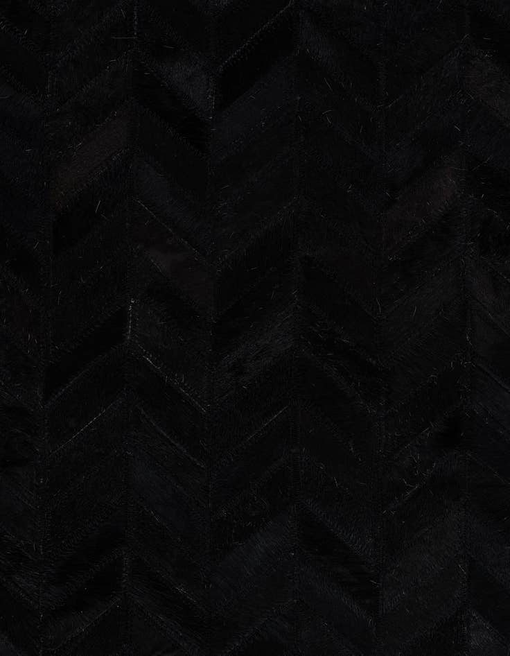 Detail image of  5' 2 x 8' Cowhide Leather Rug