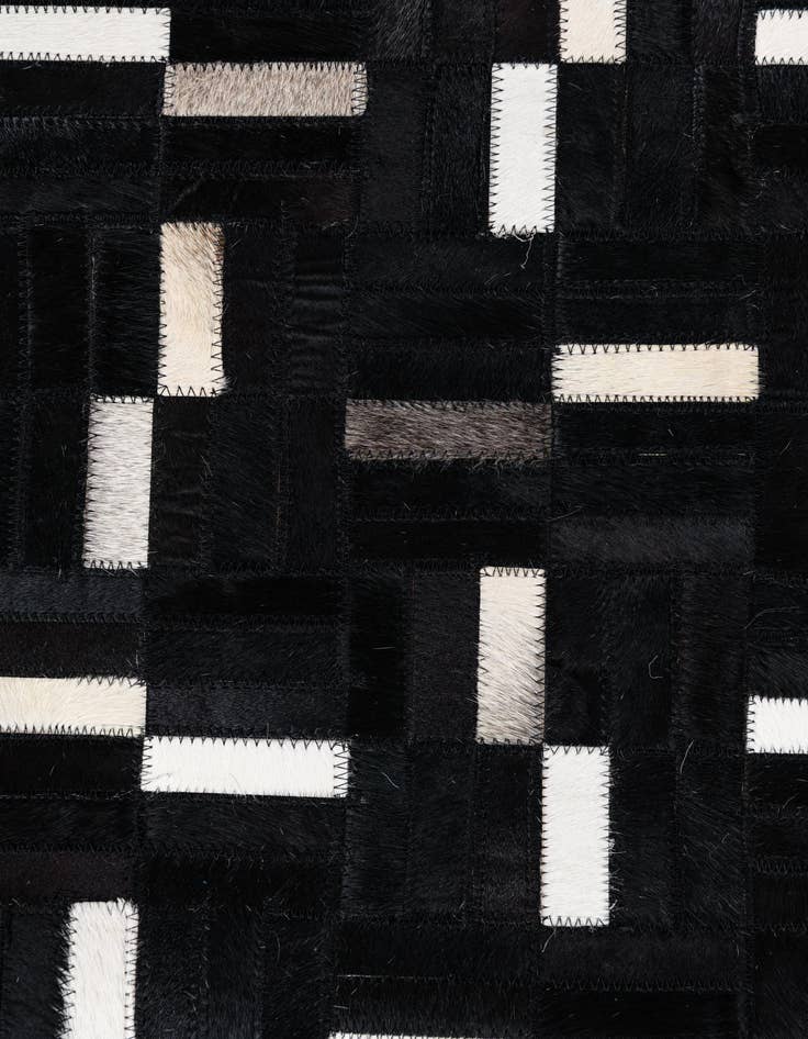 Detail image of  8' x 10' Cowhide Leather Rug
