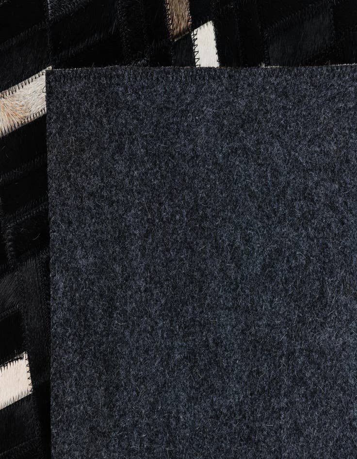 Detail image of  8' x 10' Cowhide Leather Rug