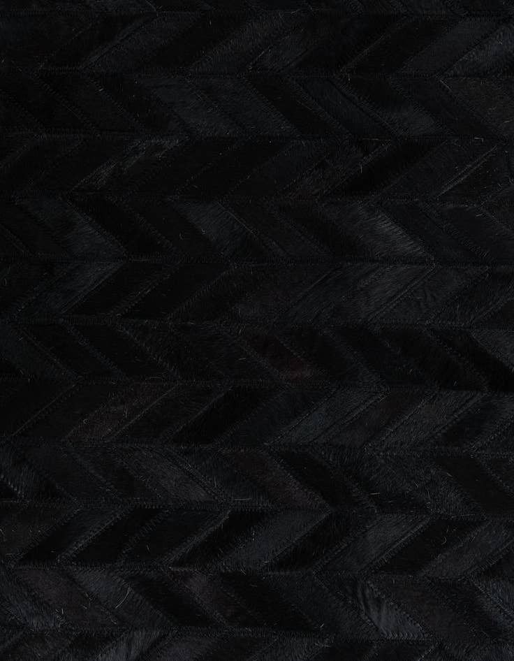 Detail image of  7' 10 x 10' Cowhide Leather Rug