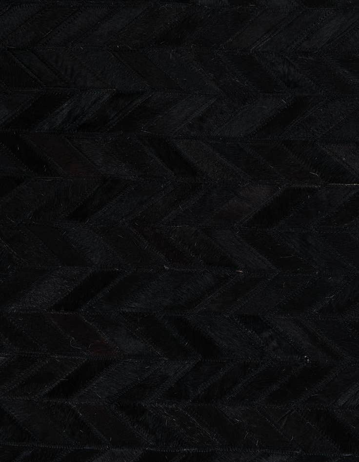 Detail image of  7' 10 x 10' Cowhide Leather Rug