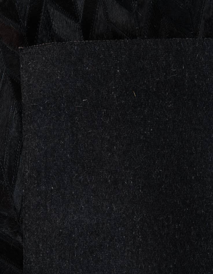 Detail image of  7' 10 x 10' Cowhide Leather Rug