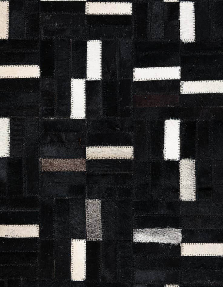 Detail image of  8' x 10' 1 Cowhide Leather Rug
