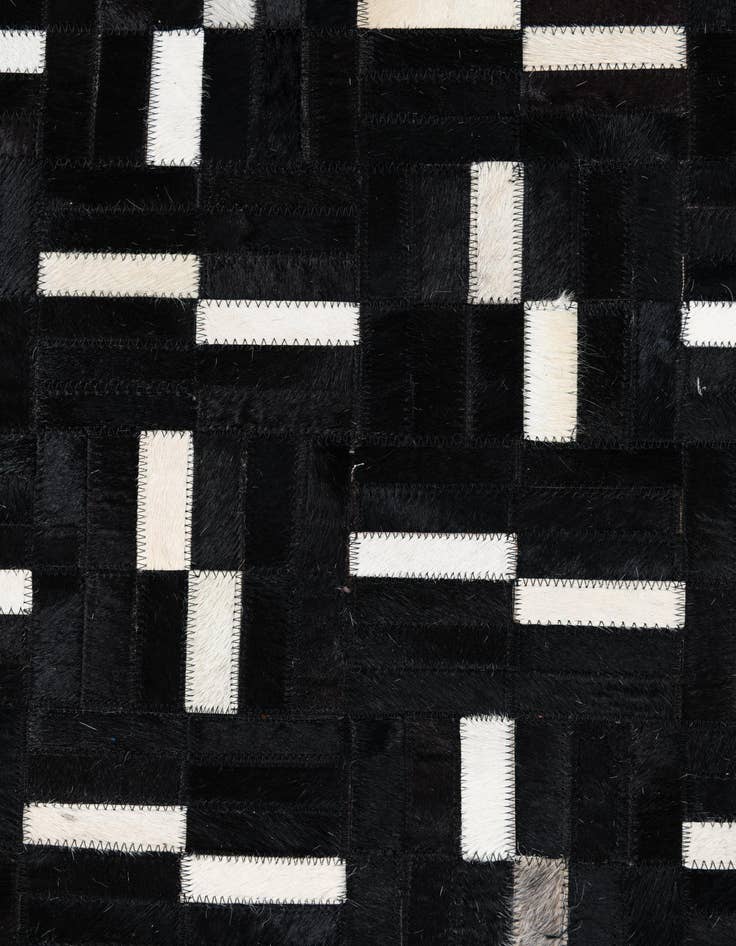 Detail image of  8' x 10' 1 Cowhide Leather Rug