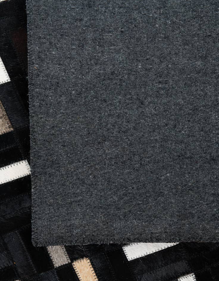 Detail image of  8' x 10' 1 Cowhide Leather Rug