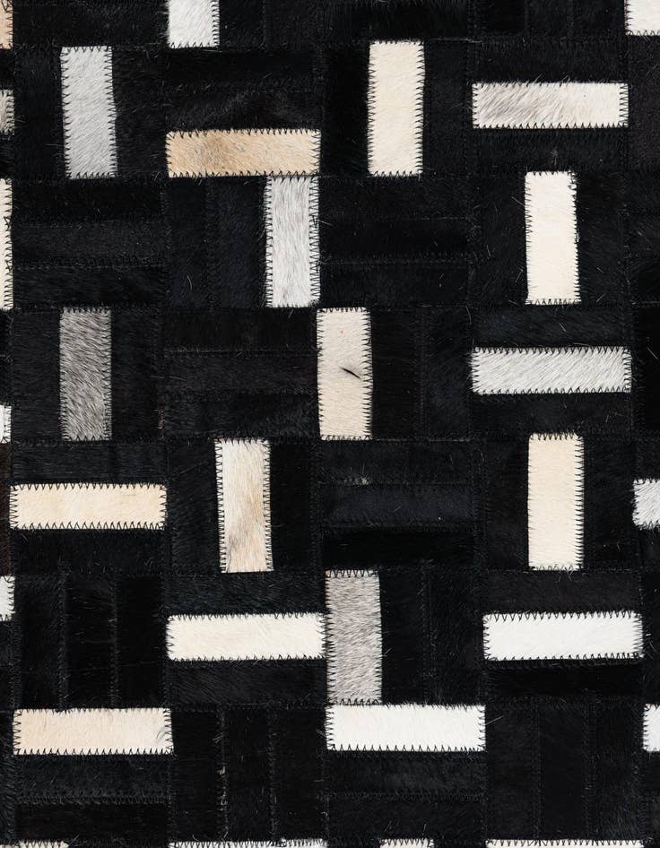 Detail image of  8' x 10' Cowhide Leather Rug