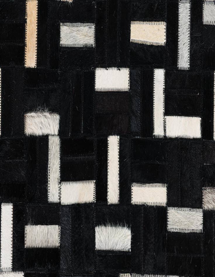 Detail image of  8' x 10' Cowhide Leather Rug