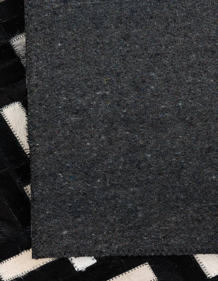 Detail image of  8' x 10' Cowhide Leather Rug