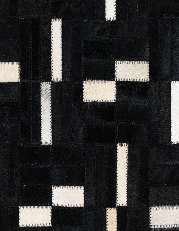 Detail image of  8' x 10' Cowhide Leather Rug