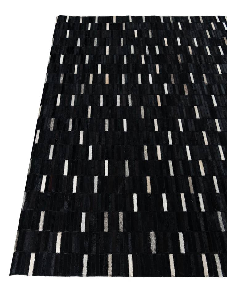 Detail image of  5' x 8' 1 Cowhide Leather Rug