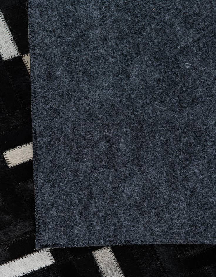 Detail image of  5' 2 x 8' Cowhide Leather Rug