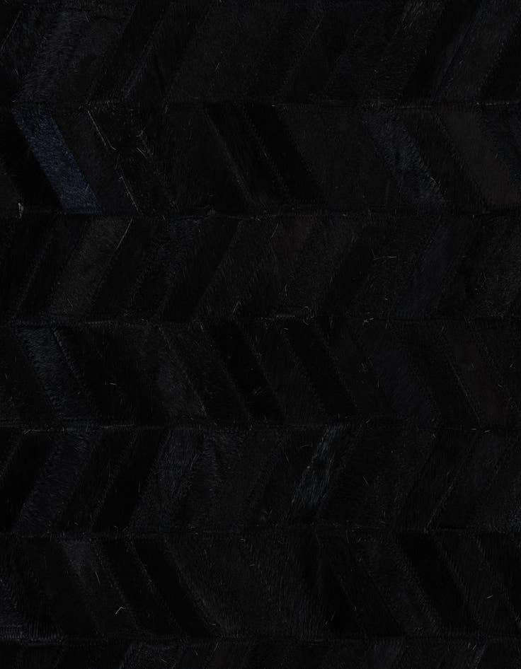 Detail image of  5' 2 x 8' Cowhide Leather Rug