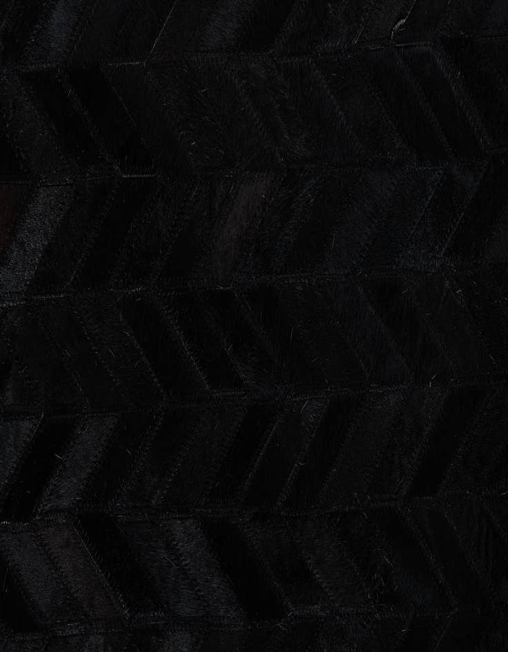 Detail image of  5' 2 x 8' Cowhide Leather Rug